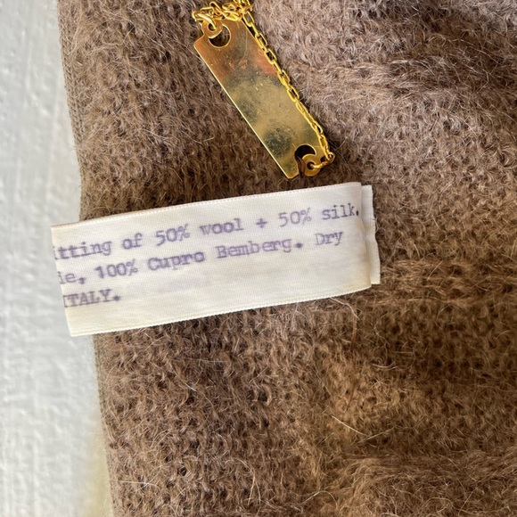 VINTAGE HETTABRETZ 1970s Reptile Leather Jacket w/ Mohair Interior, RARE! - Picture 10 of 15